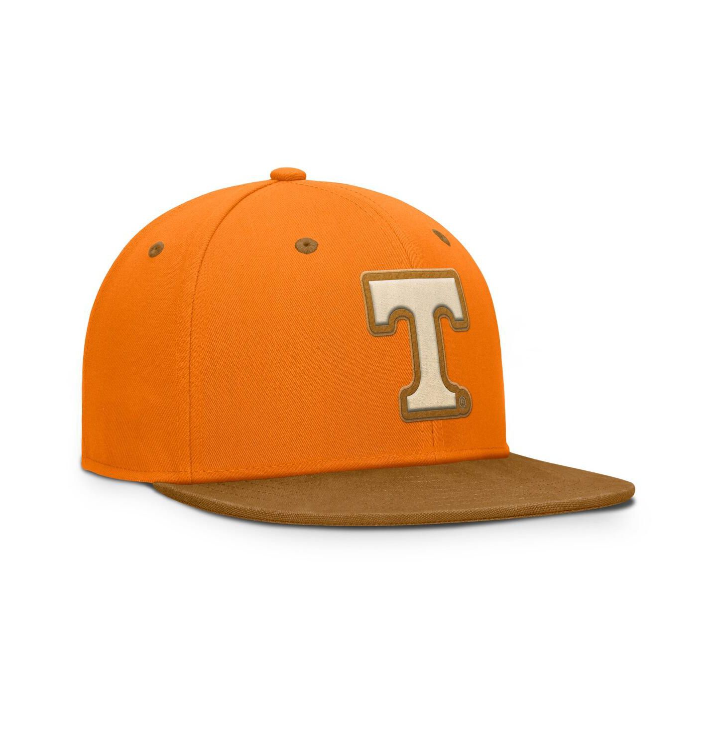 Мужская кепка Fanatics Tennessee Orange/Brown Tennessee Volunteers Noboa Fitted Hat — фото 3
