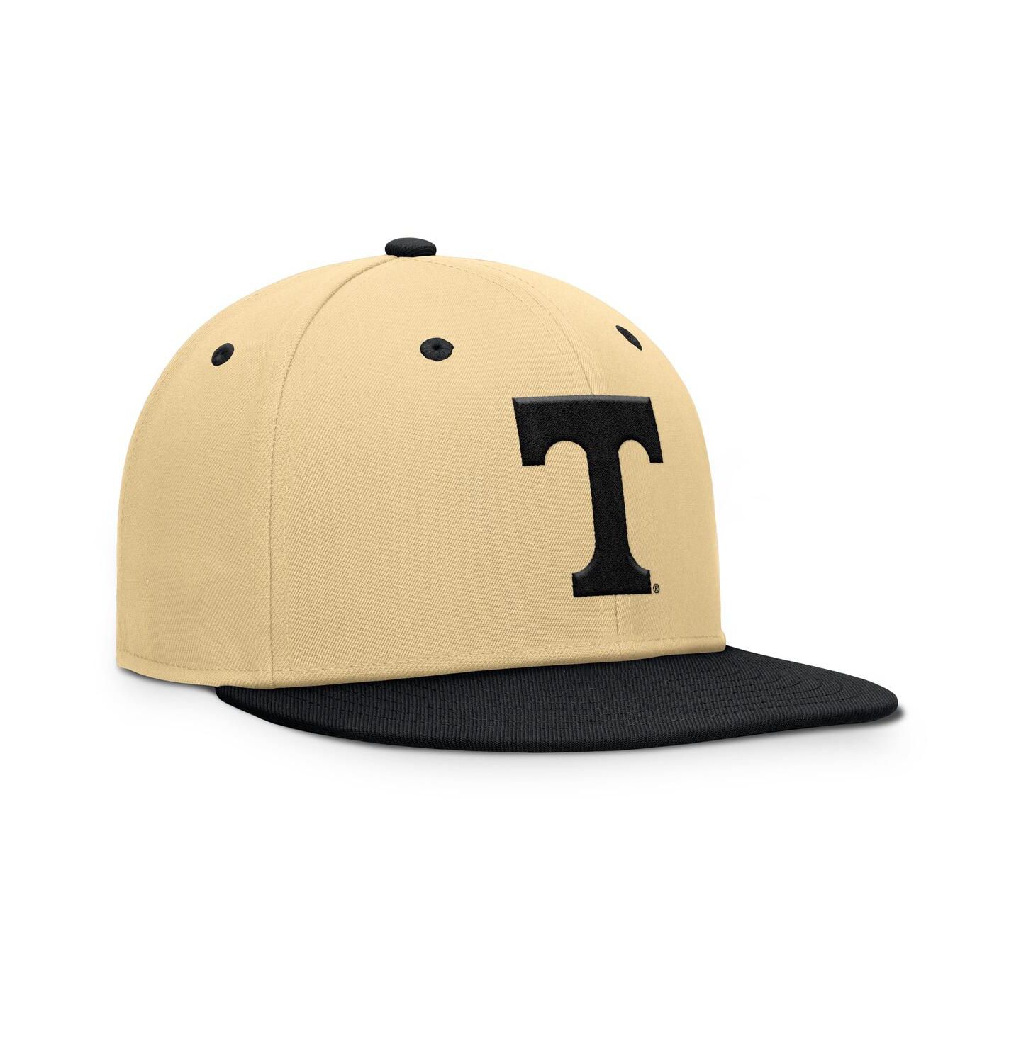 Мужская кепка Fanatics Khaki/Black Tennessee Volunteers Balance Fitted Hat — фото 3