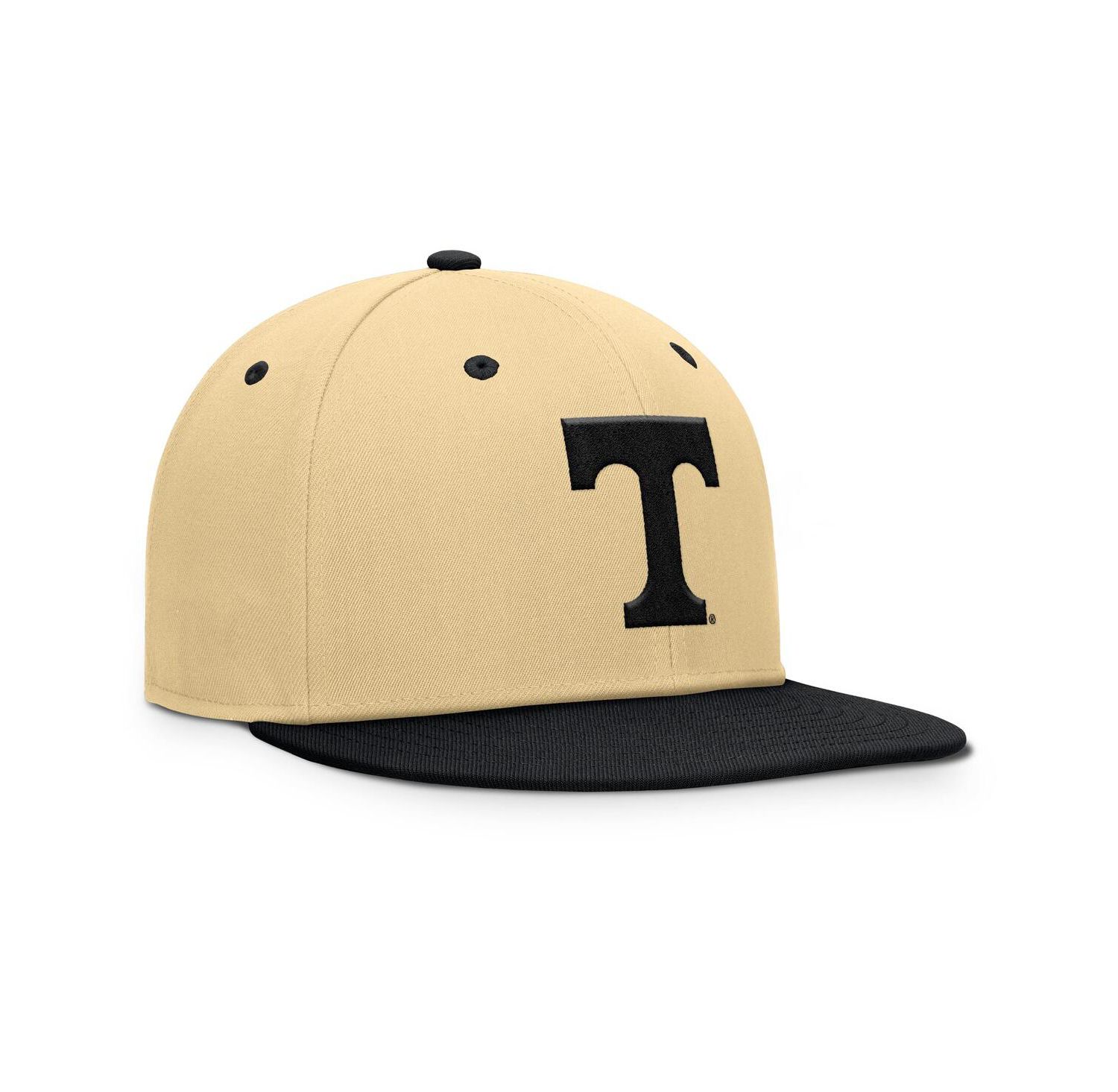 Men's Khaki/Black Tennessee Volunteers Balance Fitted Hat