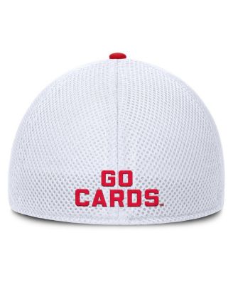 Men's Heather Gray/White Louisville Cardinals Trigger Flex Hat