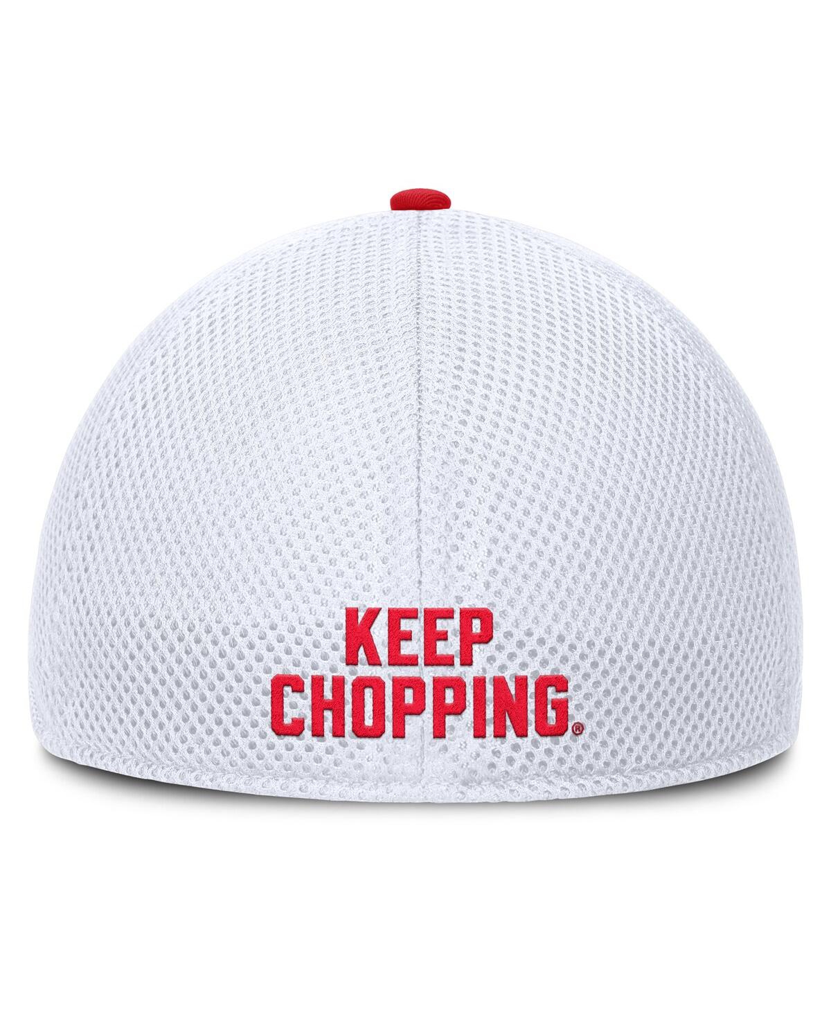 Fanatics Men's Heather Gray/white Rutgers Scarlet Knights Trigger Flex Hat
