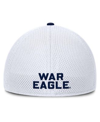 Men's Heather Gray/White Auburn Tigers Trigger Flex Hat