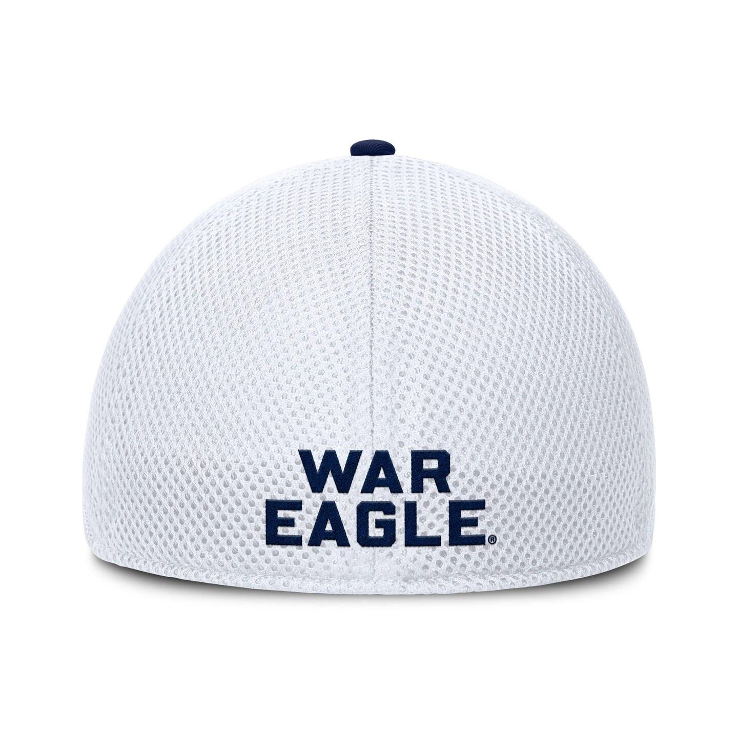 Мужская кепка Fanatics Heather Gray/White Auburn Tigers Trigger Flex Hat — фото 4