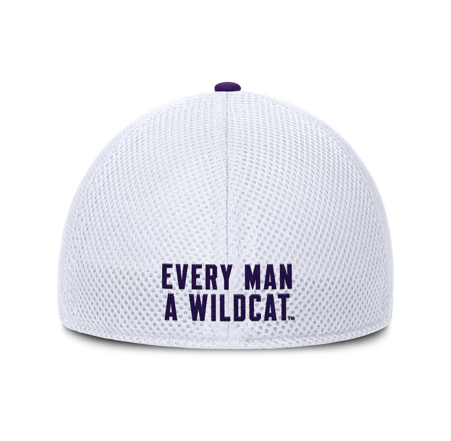 Men's Heather Gray/White Kansas State Wildcats Trigger Flex Hat
