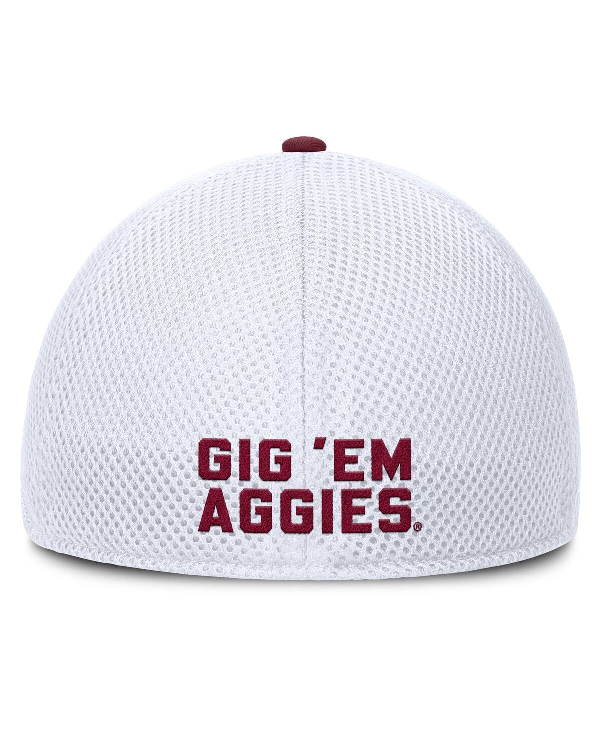 Fanatics Men's Heather Gray/white Texas A M Aggies Trigger Flex Hat