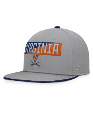 Fanatics - Men's Gray Virginia Cavaliers Duo Snapback Hat