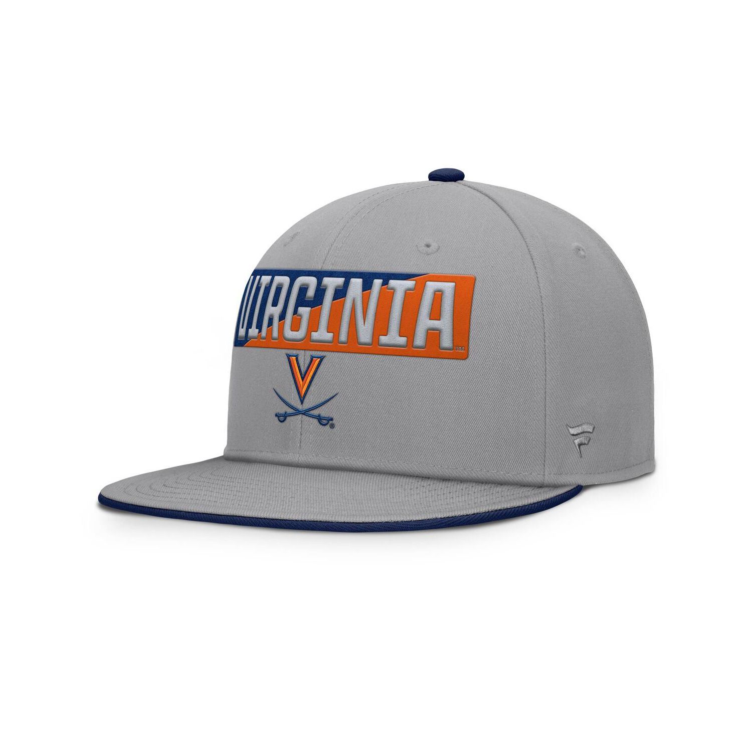 Men's Gray Virginia Cavaliers Duo Snapback Hat