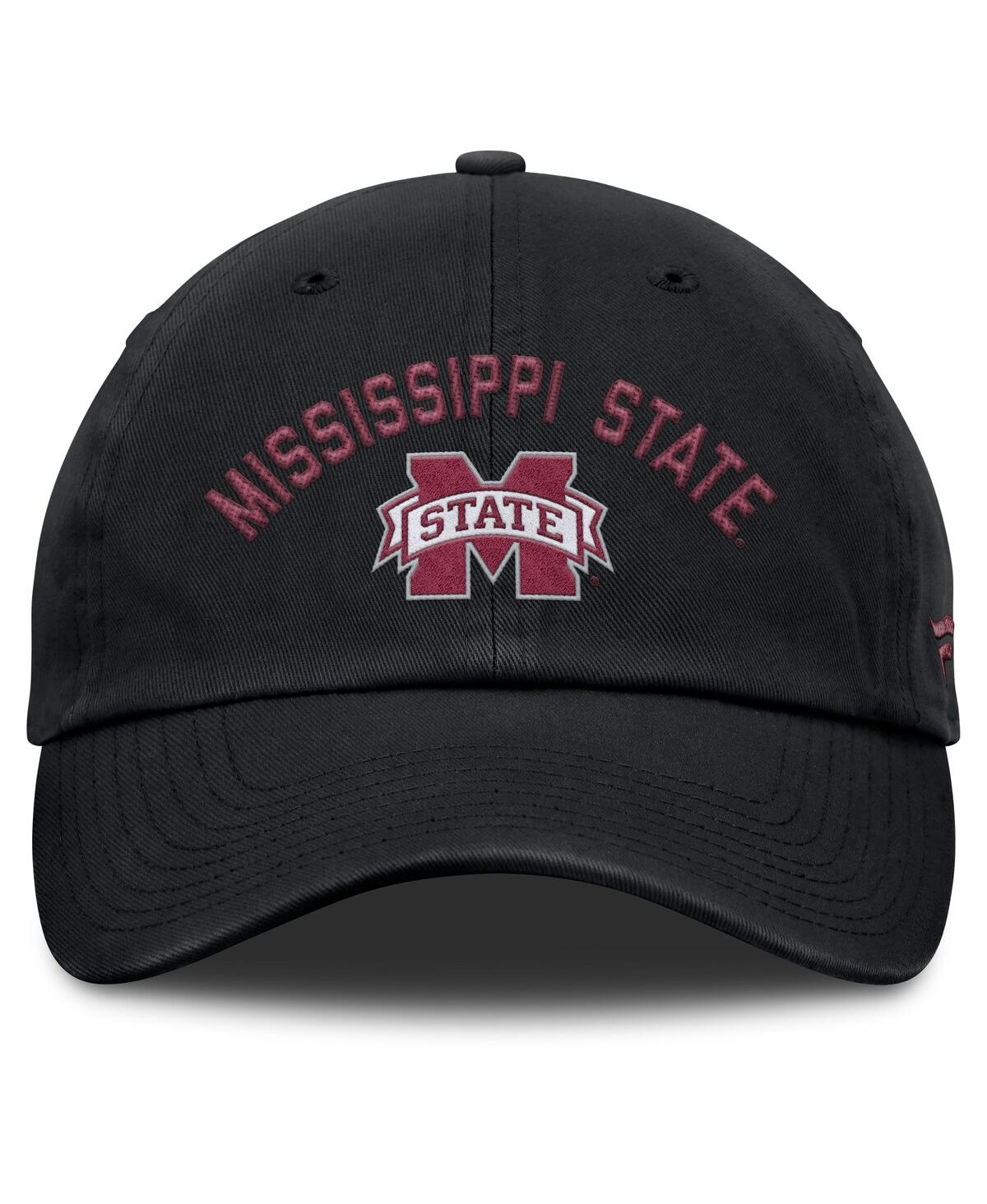 Fanatics Men's Black Mississippi State Bulldogs Myth Adjustable Hat In Black