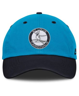 Men's Blue/Navy St. Louis Cardinals Neon 90s Club Adjustable Hat