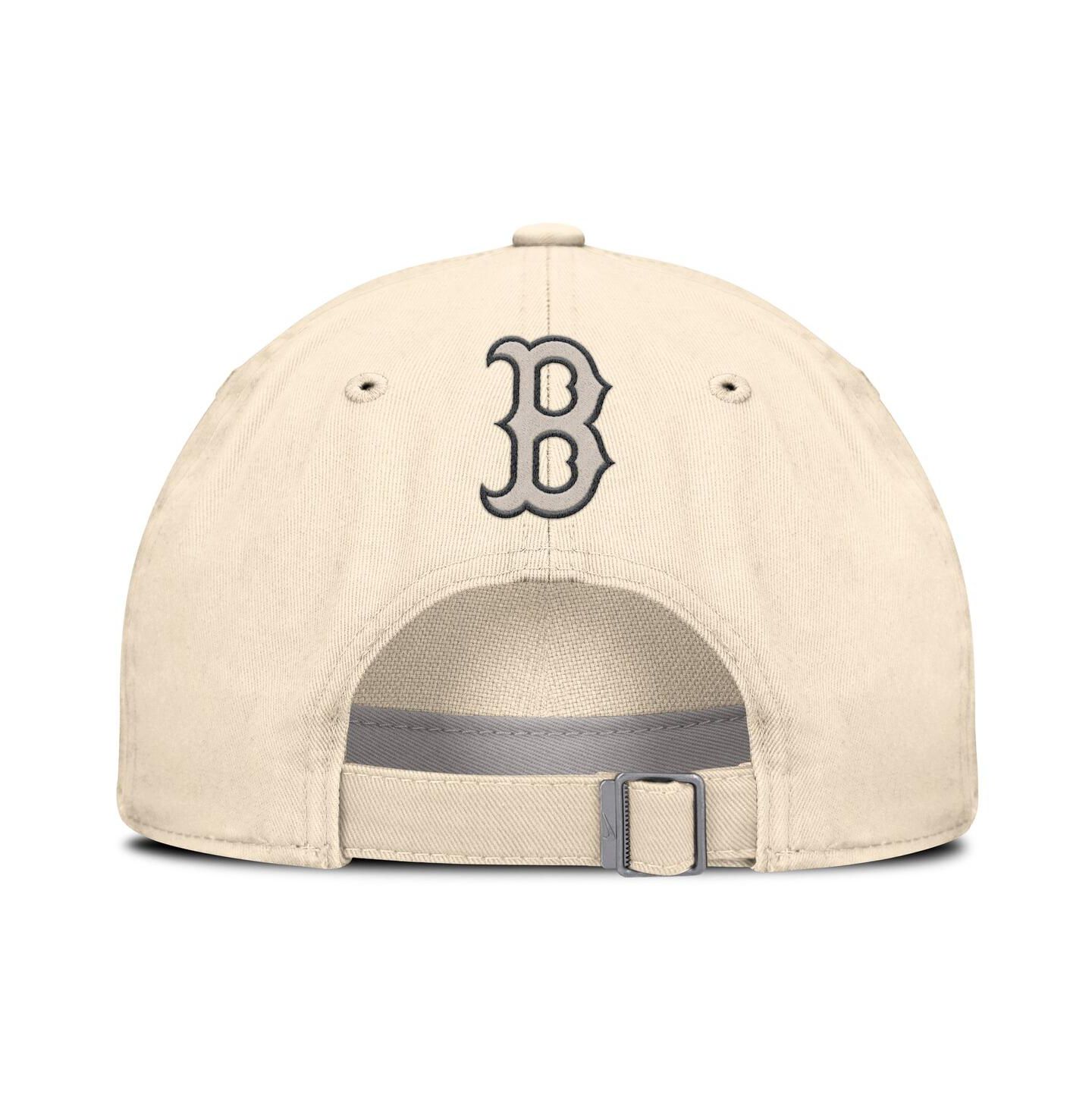 Мужские головные уборы Nike Natural Boston Red Sox Camo Pack Club Adjustable Hat — фото 4