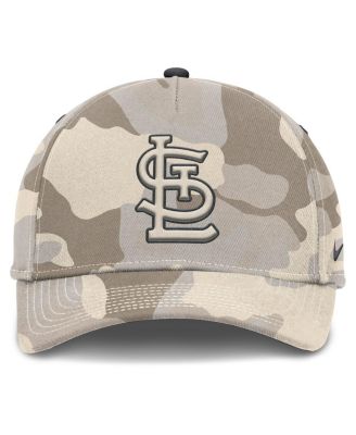 Men's Natural St. Louis Cardinals Camo Pack Rise Adjustable Hat