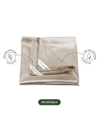 100% Mulberry Silk and Eucalyptus DualSilk Pillowcase