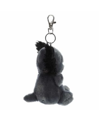 Mini Onyx Axolotl Palm Pals Adorable Clip-On Black 4"