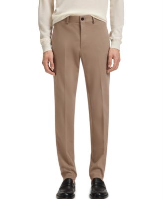Hugo Boss - Men's Cotton-Cashmere Slim-Fit Trousers