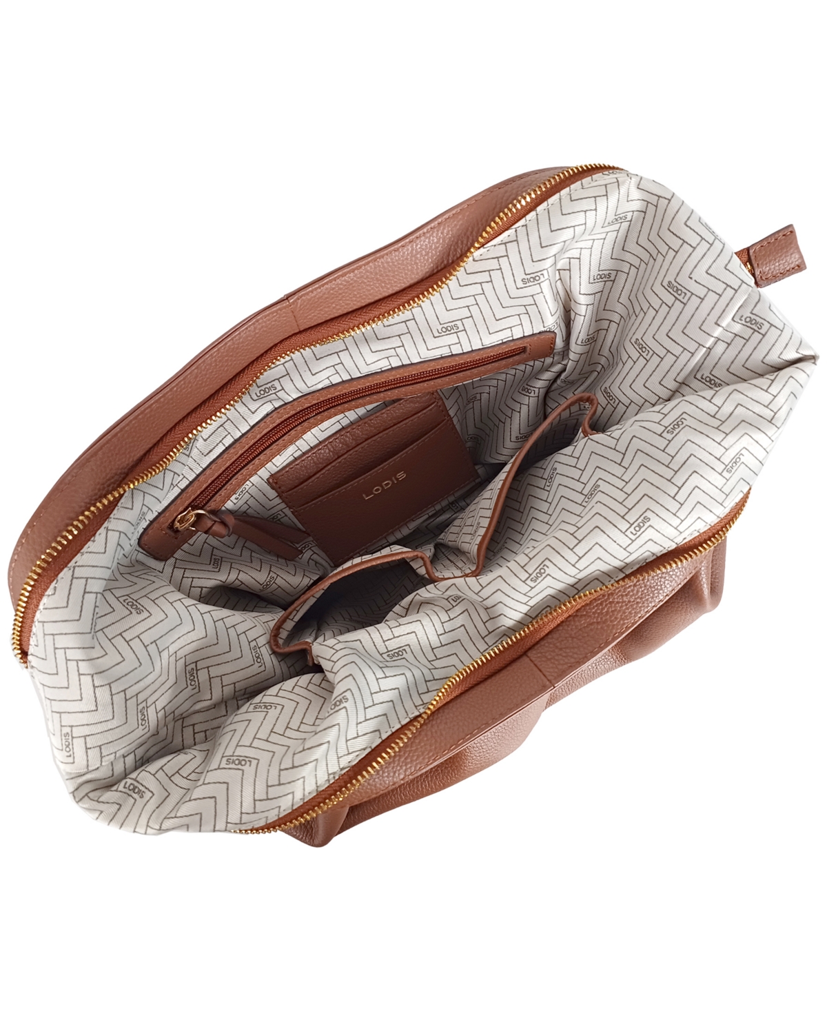 Lodis Wilson Large Hobo Bag In Brown