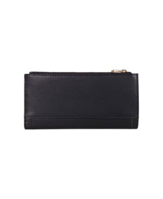 Deluxe Leather Zip Around Wallet