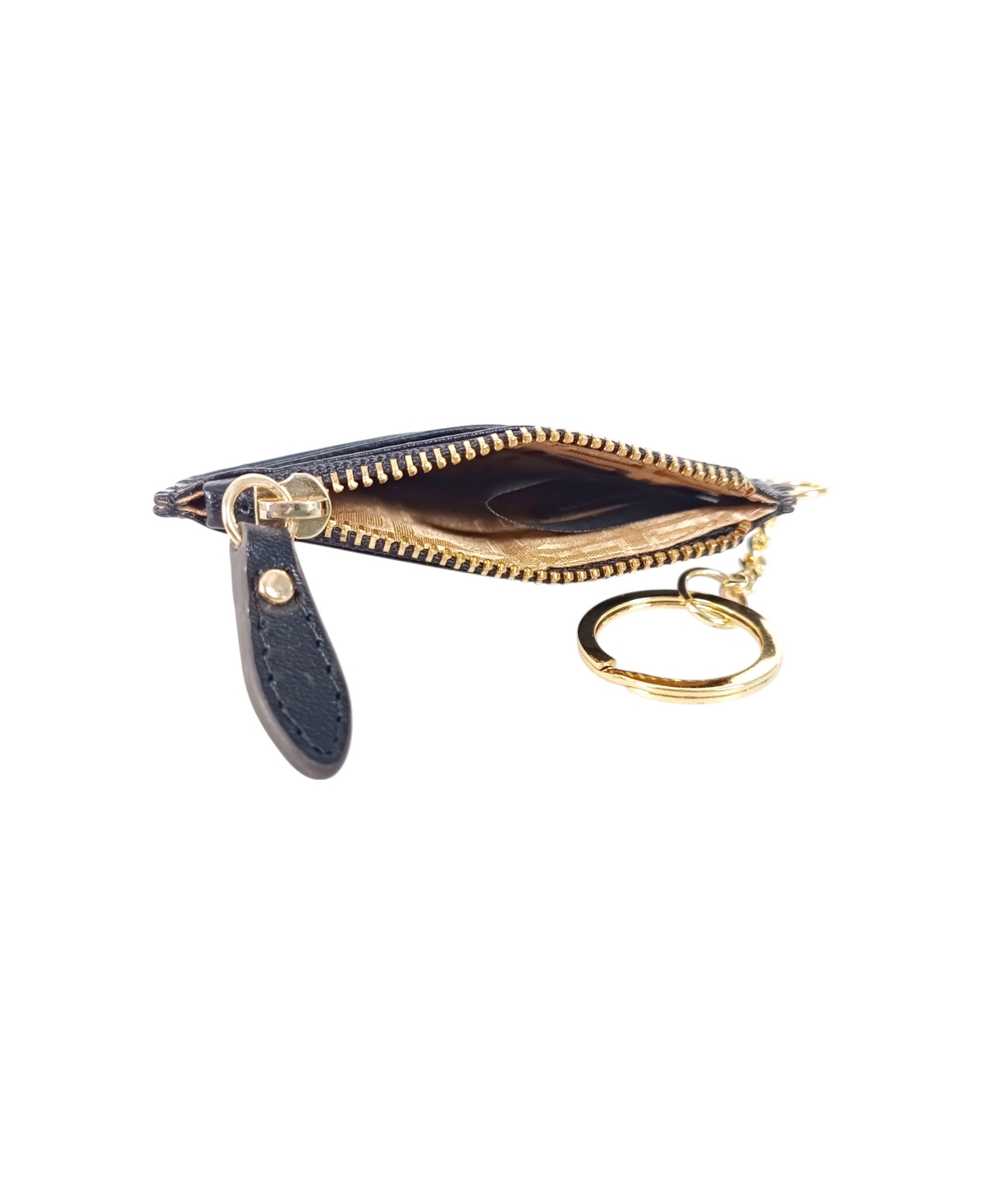 Lodis Glace Key Coin Leather Wallet In Black