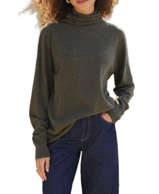Women's Geelong Wool Slouch Turtleneck Sweater