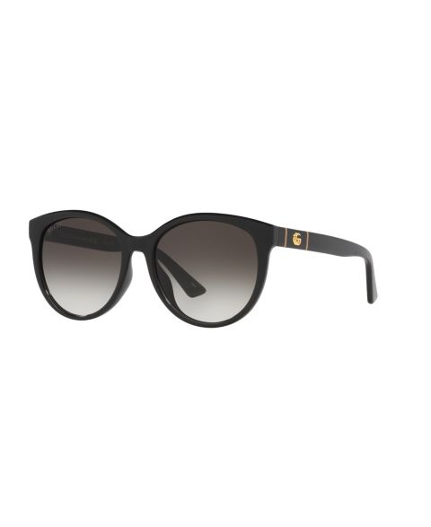 Женские солнцезащитные очки Gucci Cat Eye Sunglasses, GG0636SK GC002257, цвет: Чёрный