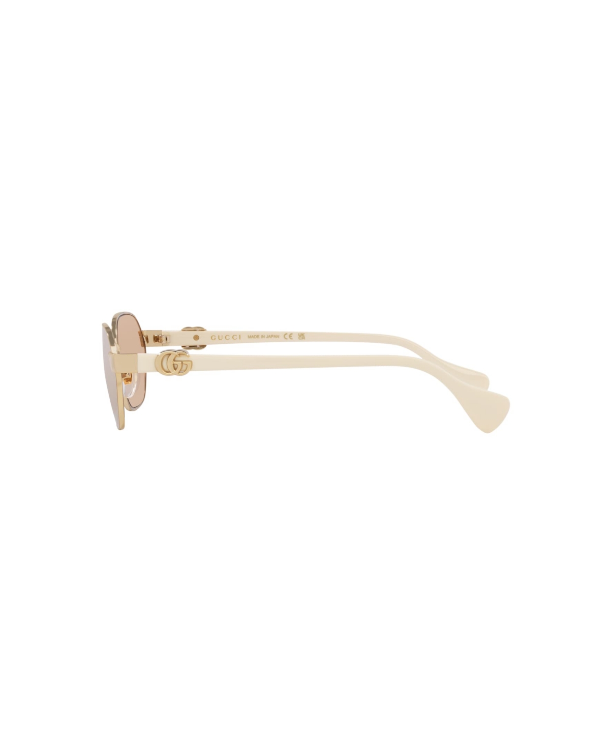 Gucci Women's Oval Sunglasses, Gg1593s Gc002191 In Gold