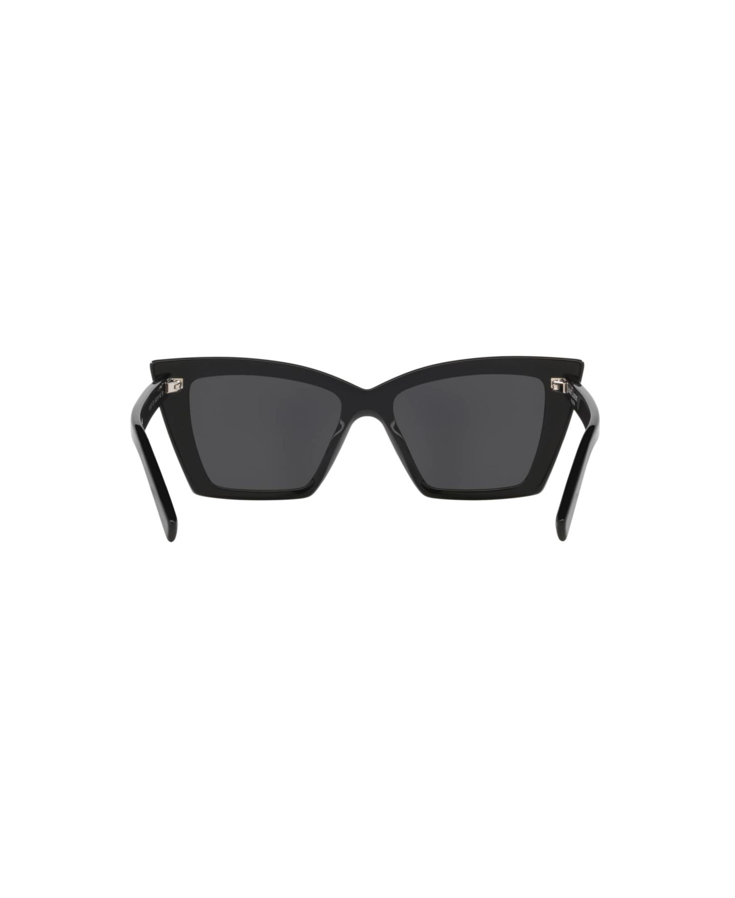 Женские солнцезащитные очки Saint Laurent Cat Eye Sunglasses, SL 657 YS000559, цвет: Чёрный — фото 4