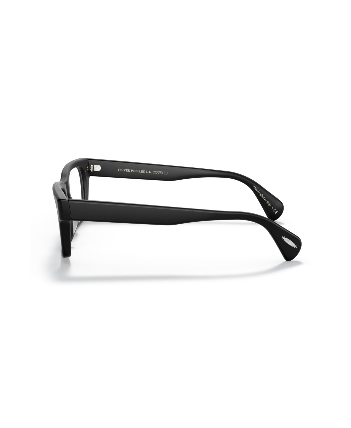 Мужские очки Oliver Peoples Man Square Plastic OV5332U Ryce Eyeglasses, цвет: Матовый чёрный — фото 4
