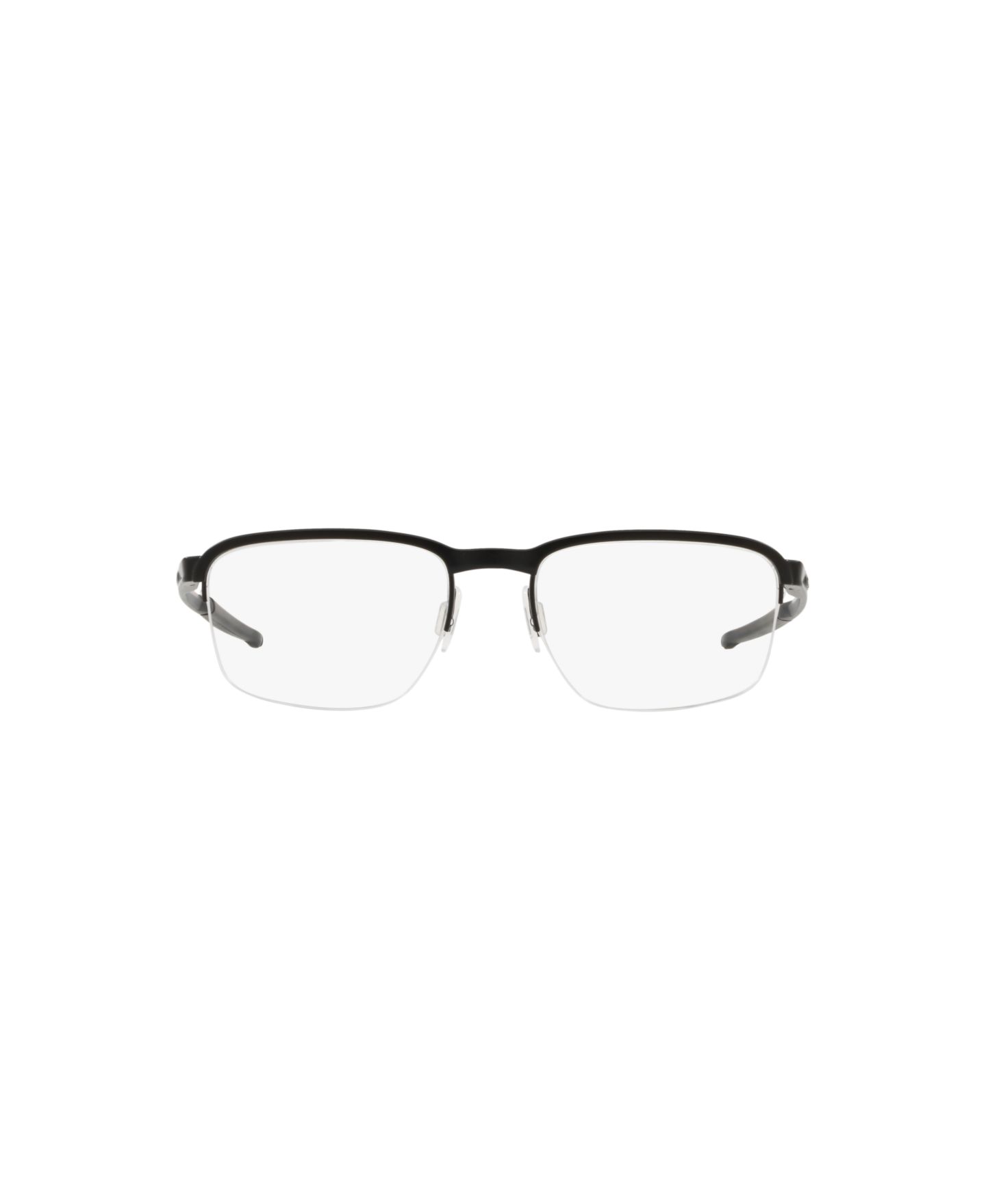 Мужские очки Celine Oakley Man Square Metal OX3233 Cathode Eyeglasses, цвет: Атласный чёрный — фото 2