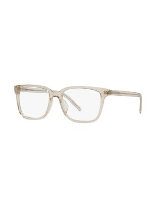 Woman Rectangle Plastic SL M110/F Eyeglasses