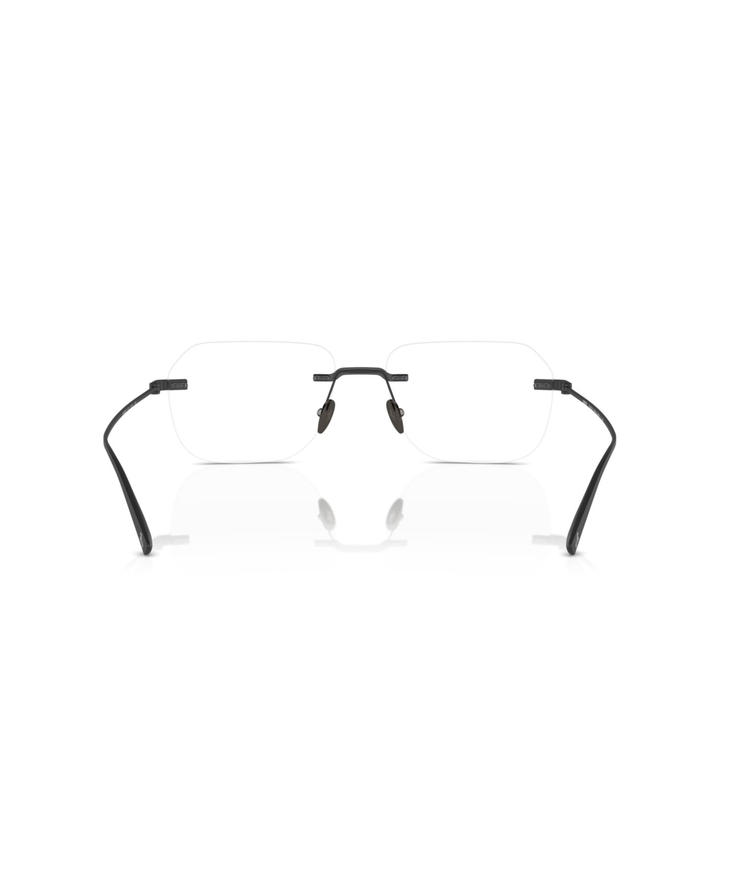 Очки Scuderia Ferrari Ferrari Unisex Pillow Titanium FH3003TD Eyeglasses, цвет: Матовый чёрный — фото 4