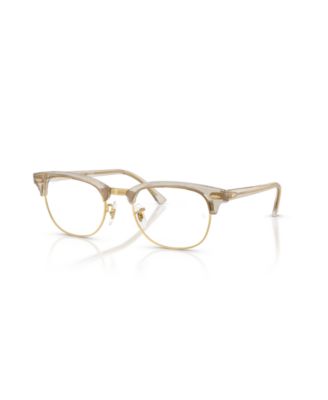 Unisex Square Plastic RB5154 Clubmaster Optics Change Eyeglasses