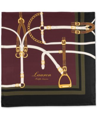 Modern Belting Square Silk Scarf