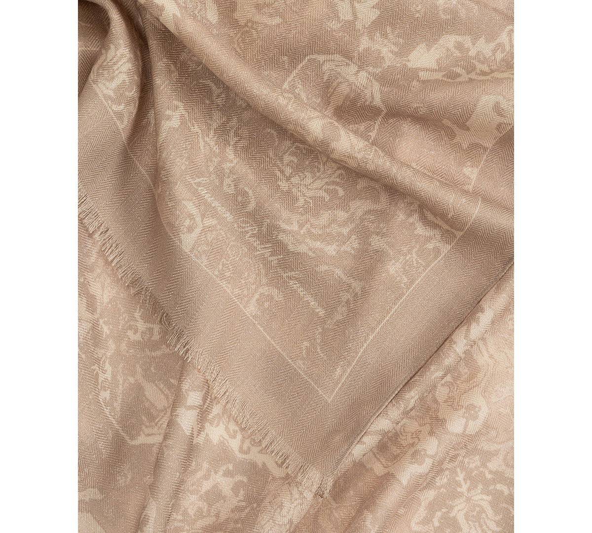 Lauren Ralph Lauren Medallion Embellished Wrap Scarf