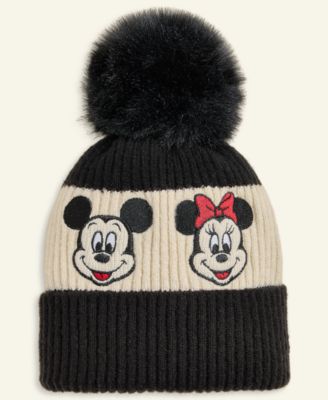 Disney | Macy's - Adult Unisex Mickey Mouse & Minnie Mouse Beanie Hat