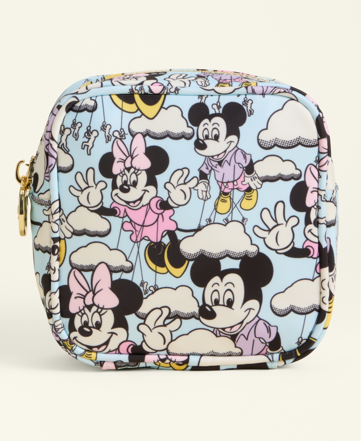 Stoney Clover Lane Disney | Macy's Mickey Mouse & Minnie Mouse Mini Zippered Pouch, Macy's Exclusive