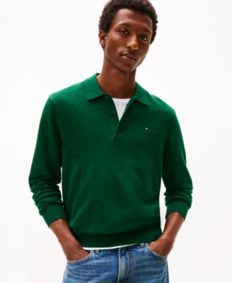 Tommy Hilfiger - Men's Long-Sleeve Polo Sweater