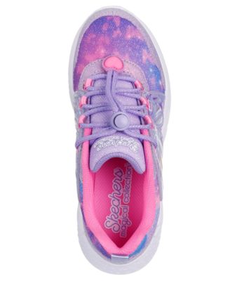 Little Girls Dream Racer - Wing Brites Light-Up Casual Sneakers from Finish Line