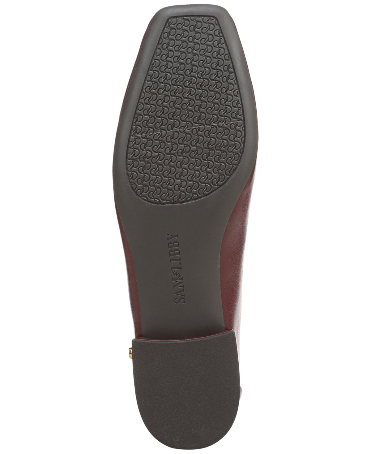 Sam & Libby Women's Gretta Square Toe Ballet Flats In Burgundy