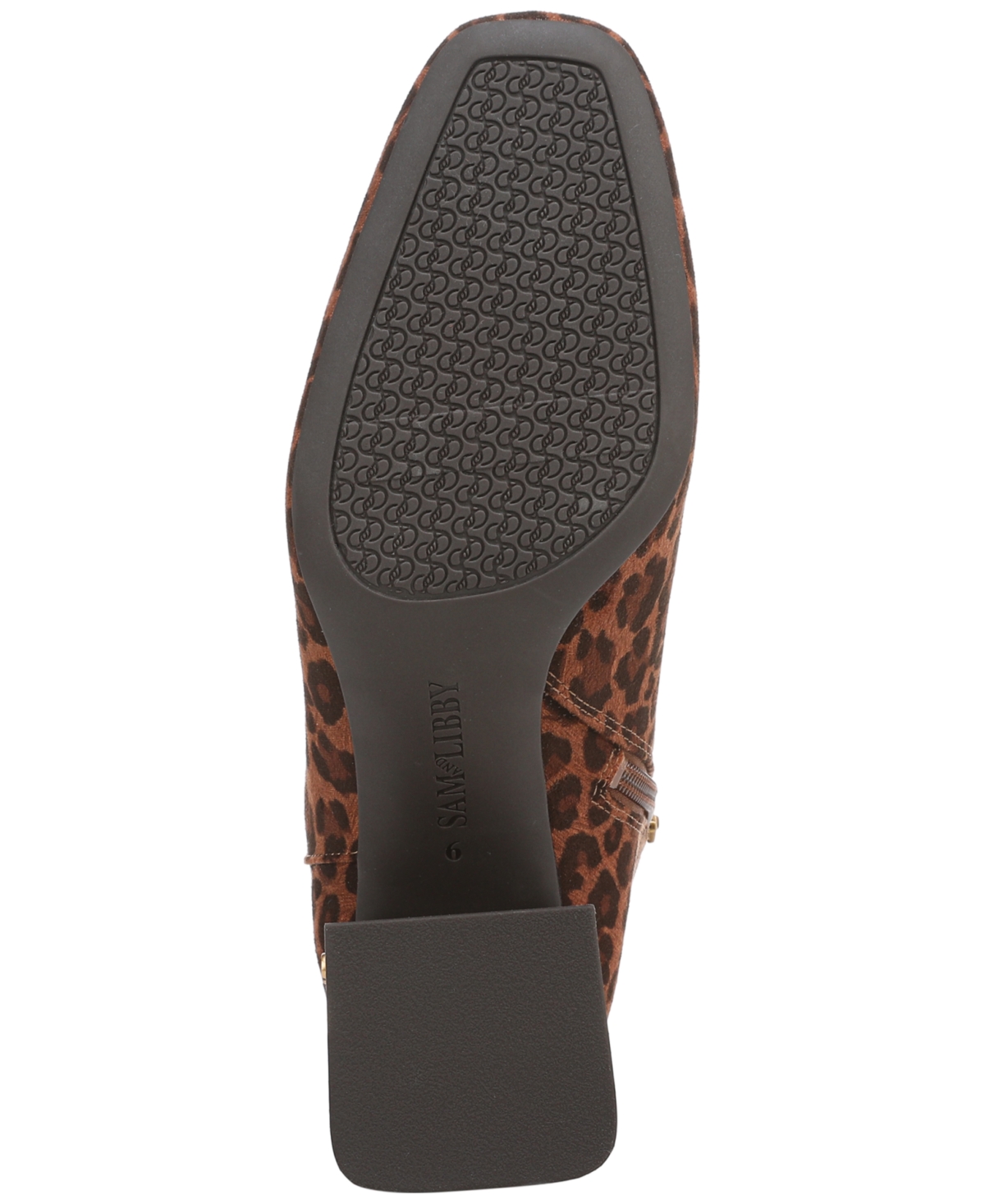 Sam & Libby Women's Yuliana Block Heel Booties In Brown