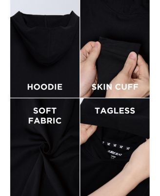 3 Pack Kids And Boys Basic Long Sleeve Hoodie T-Shirts