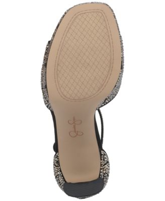 Women's Telxia Rhinestone Blade-Heel Platform Dress Sandals