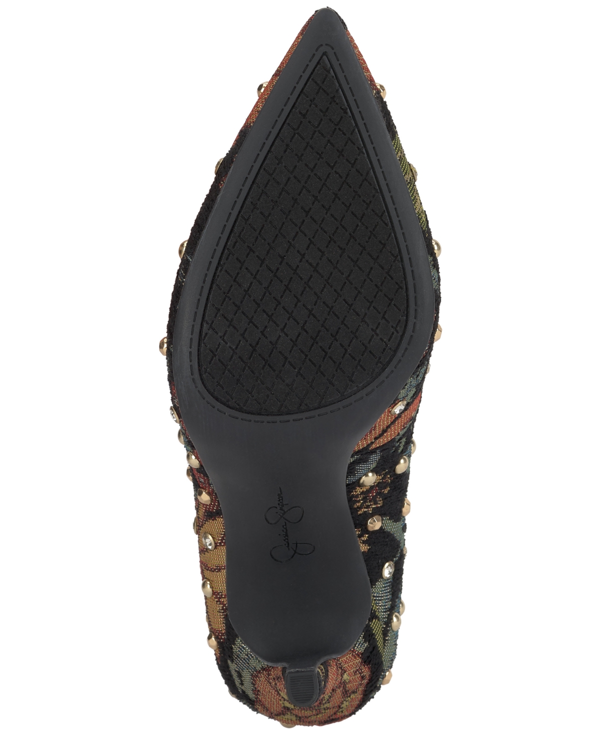 Jessica Simpson Women's Cassani Studded Pointed-toe Pumps In Multi