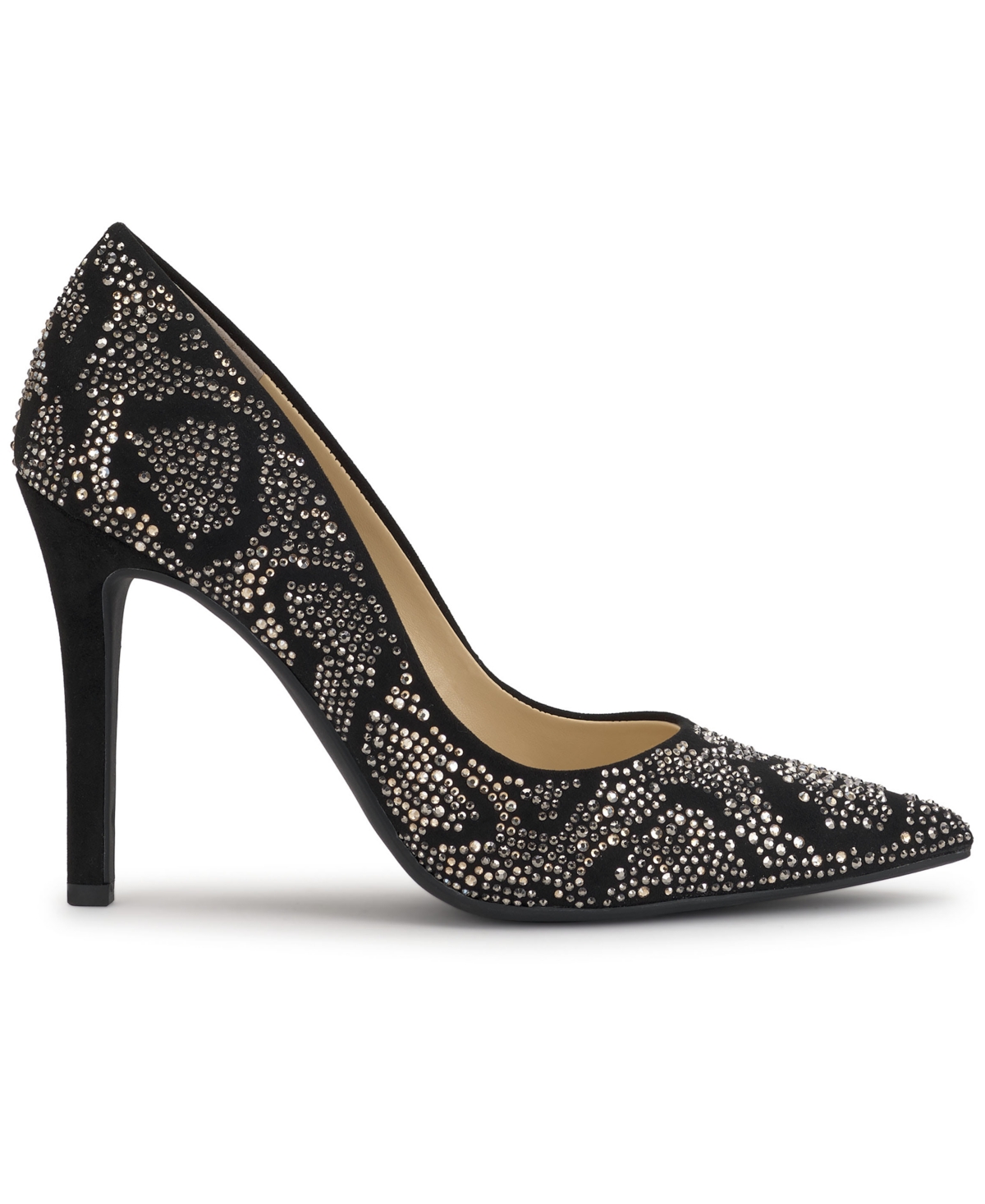 Jessica Simpson Women's Cassani Rhinestone Pointed-toe Pumps In Black