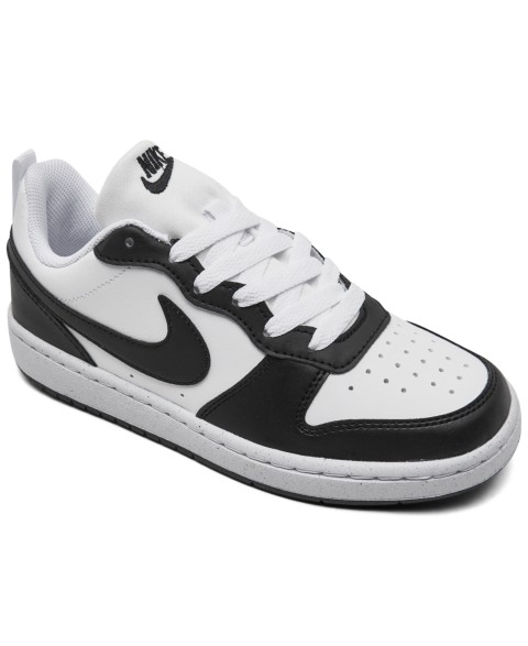 Кроссовки Nike Big Kids Court Borough Low Recraft Casual Sneakers from Finish Line