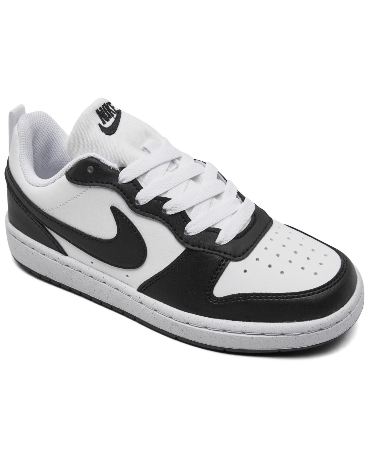 Кроссовки Nike Big Kids Court Borough Low Recraft Casual Sneakers from Finish Line — фото 1