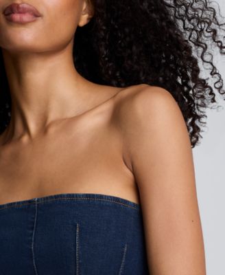 Women's Strapless Maxi Dress