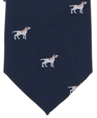 Men's Montery Dog Pattern Tie, Macy's Exclusive