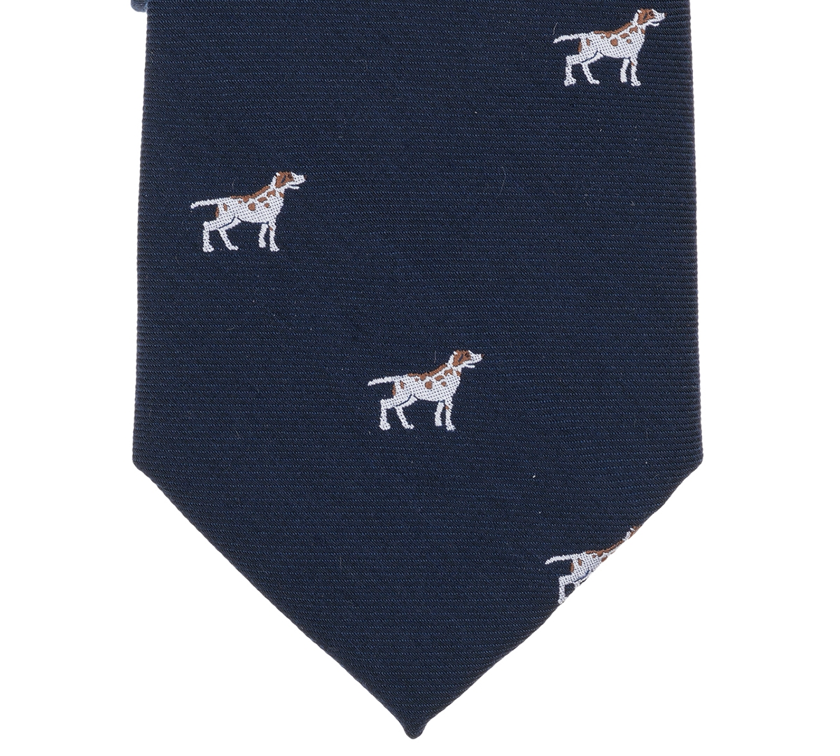Club Room Men's Montery Dog Pattern Tie, Macy's Exclusive In Blue