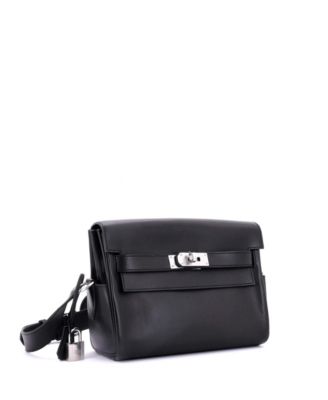 Pre-Owned Hermes PM Kelly Messenger Bag Evergrain