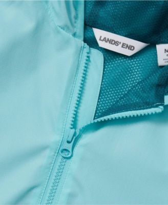 Girls Waterproof Hooded Packable Rain Jacket