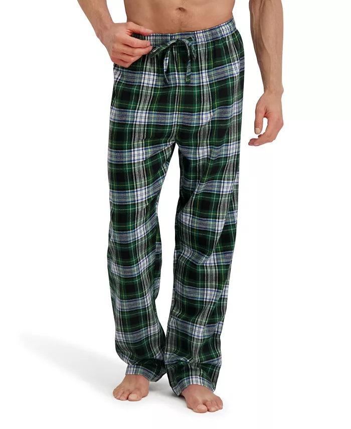 Men's Flannel Button Down Pajama Set - thumbnail 4